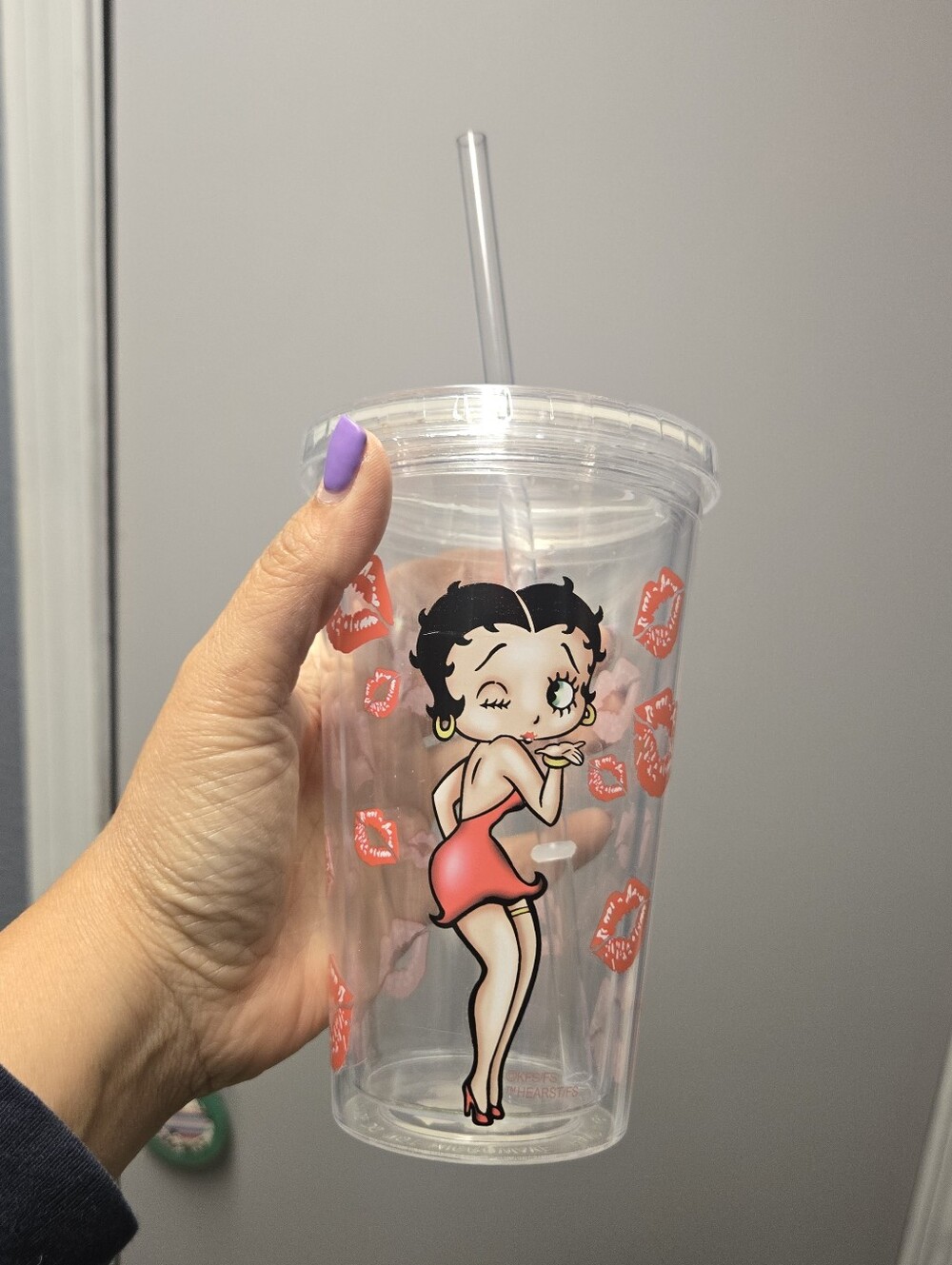 Betty Boop Tumbler cup